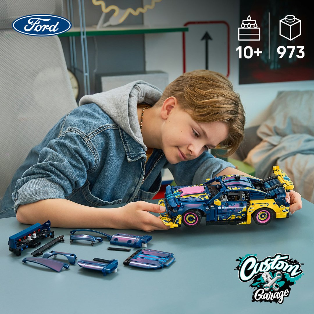 Конструктор LEGO Technic Ford Mustang GT 42236, деталей 973 шт купить,84423