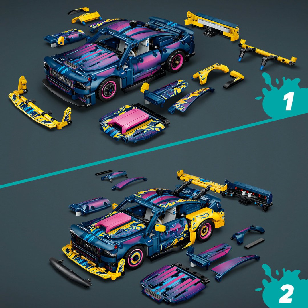 Конструктор LEGO Technic Ford Mustang GT 42236, деталей 973 шт купить,84423