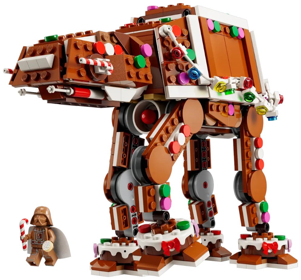 Конструктор LEGO Пряничный шагоход AT-AT 40806, деталей 697 шт купить,56623