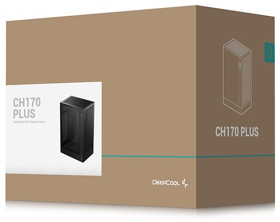 Корпус Deepcool CH170 PLUS черный - ForteMarket Корпус Deepcool CH170 PLUS черный купить,26640