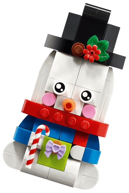 Конструктор LEGO Iconic Украшение со снеговиками / Seasonal 40812, деталей 168 шт