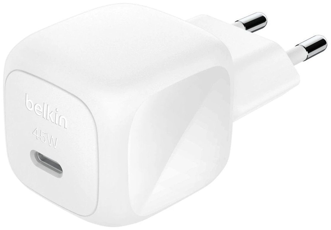 Зарядное устройство Belkin WCA013KQWH USB Type-C 45 Вт белый купить,NaN