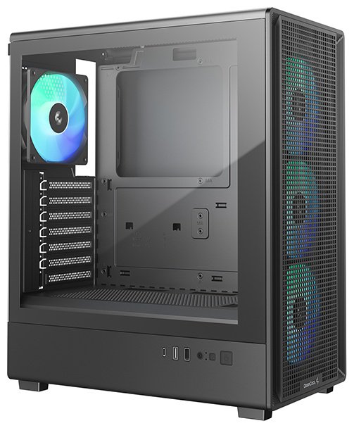 Корпус Deepcool CC550 4F черный купить,NaN