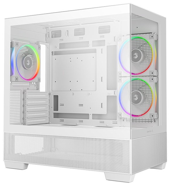 Корпус Deepcool CG380 3F WH белый - ForteMarket Корпус Deepcool CG380 3F WH белый купить,29848