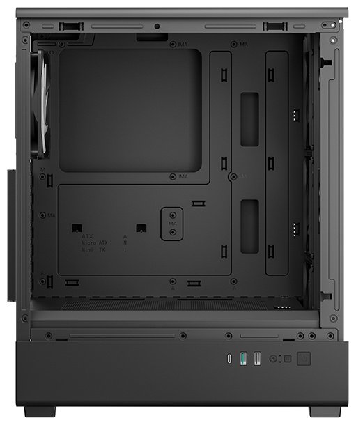 Корпус Deepcool CC550 4F черный купить,NaN