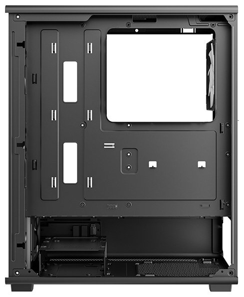 Корпус Deepcool CC550 4F черный купить,NaN