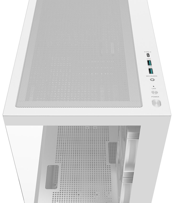 Корпус Deepcool CG380 3F WH белый - ForteMarket Корпус Deepcool CG380 3F WH белый купить,29848