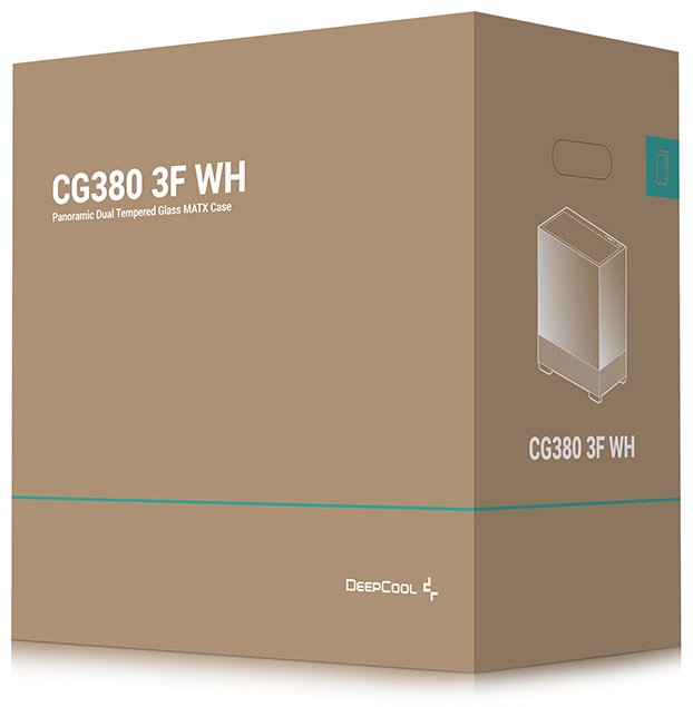 Корпус Deepcool CG380 3F WH белый - ForteMarket Корпус Deepcool CG380 3F WH белый купить,29848