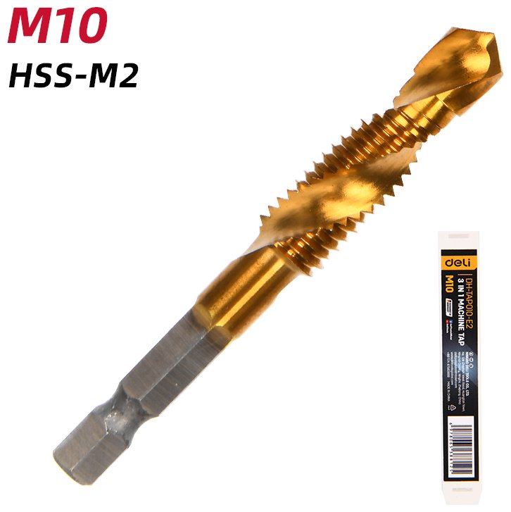 Сверло DELI по металлу DH-TAP010-E2 10 мм, 1 шт. купить,2340