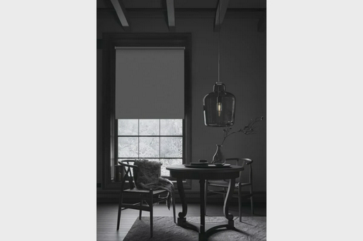 Рулонная штора Franc Gardiner Blackout Silver Мах 80х250см серая