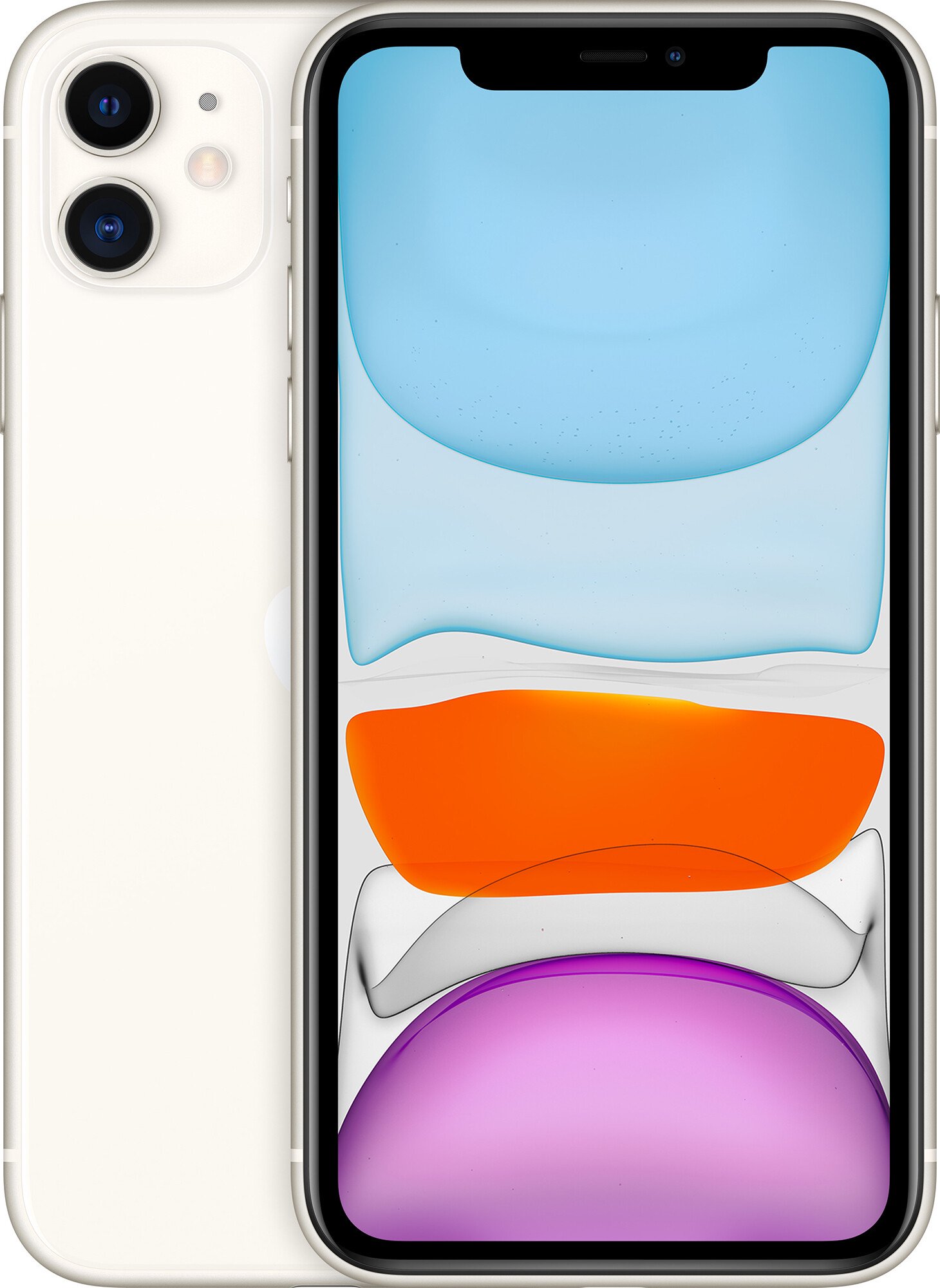 Смартфон Apple iPhone 11 DS 128Gb Slim Box White купить,NaN