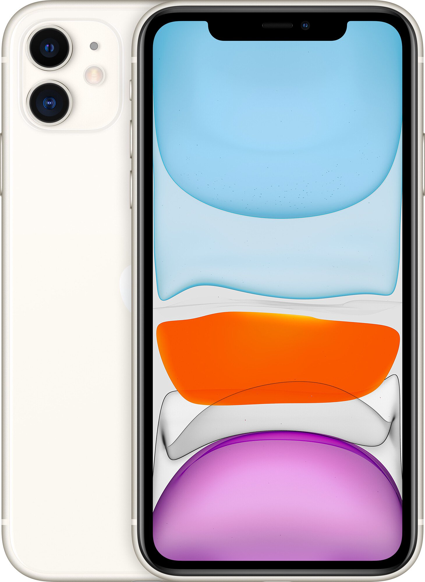 Смартфон Apple iPhone 11 DS 128Gb Slim Box White купить,NaN