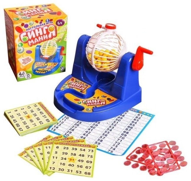 Лото Лас Играс Kids Бинго мания 1437887 купить,NaN