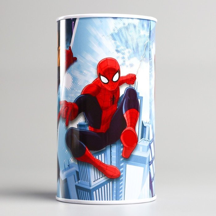 Копилка Marvel Самый крутой Человек-паук 1866962, металл купить,NaN