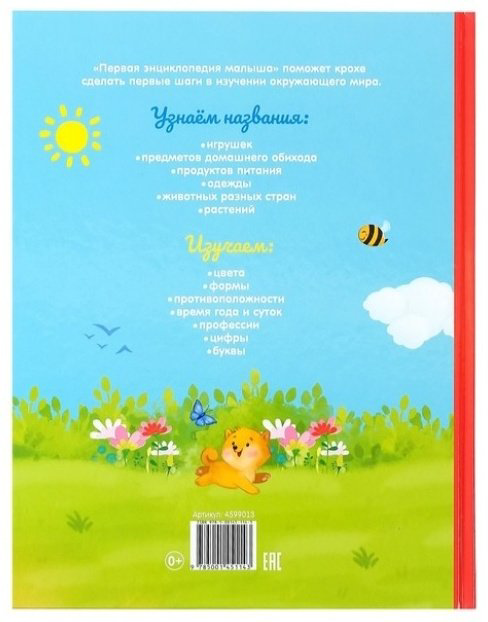Книга Соколова Ю.: Первая энциклопедия малыша купить,3590