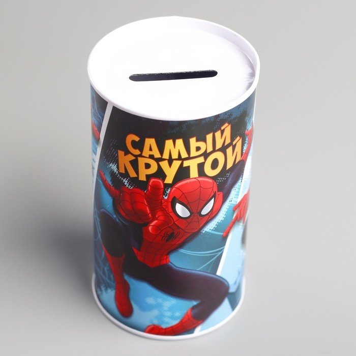 Копилка Marvel Самый крутой Человек-паук 1866962, металл купить,NaN