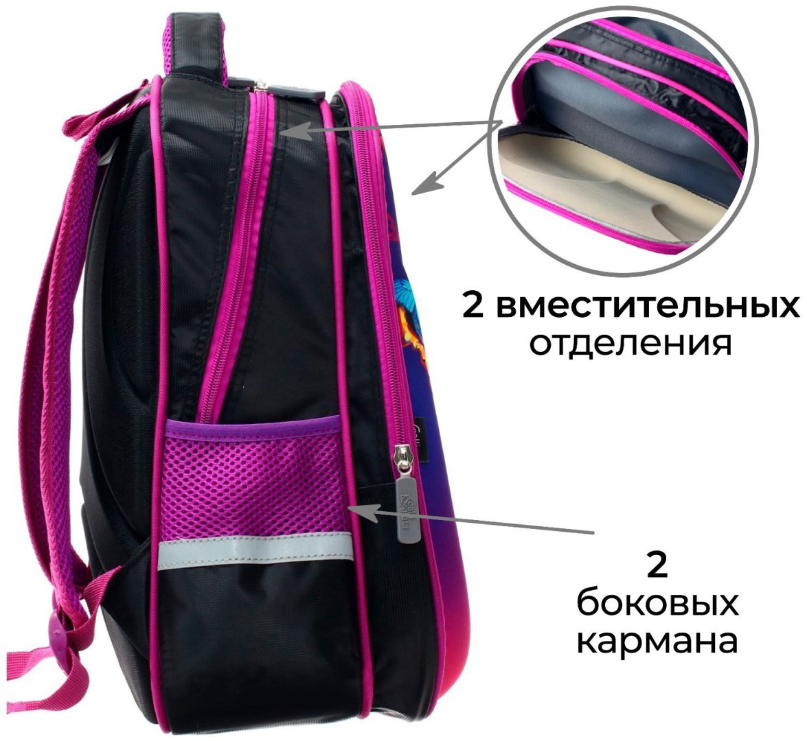 Рюкзак Calligrata текстиль, оксфорд мультиколор купить,NaN