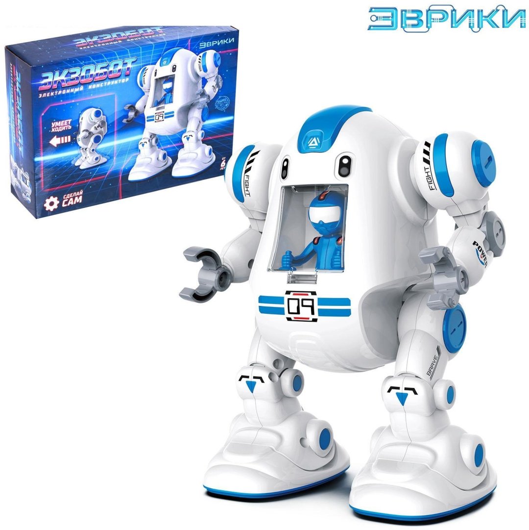 Конструктор Эврики Экзобот, деталей 40 шт купить,NaN