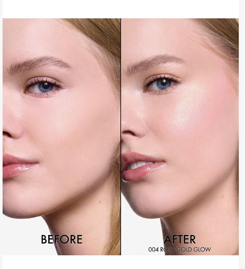 Dior Backstage Glow Maximizer Face Palette румяна, люминайзер, хайлайтер 004 Rose Gold Glow купить,45500