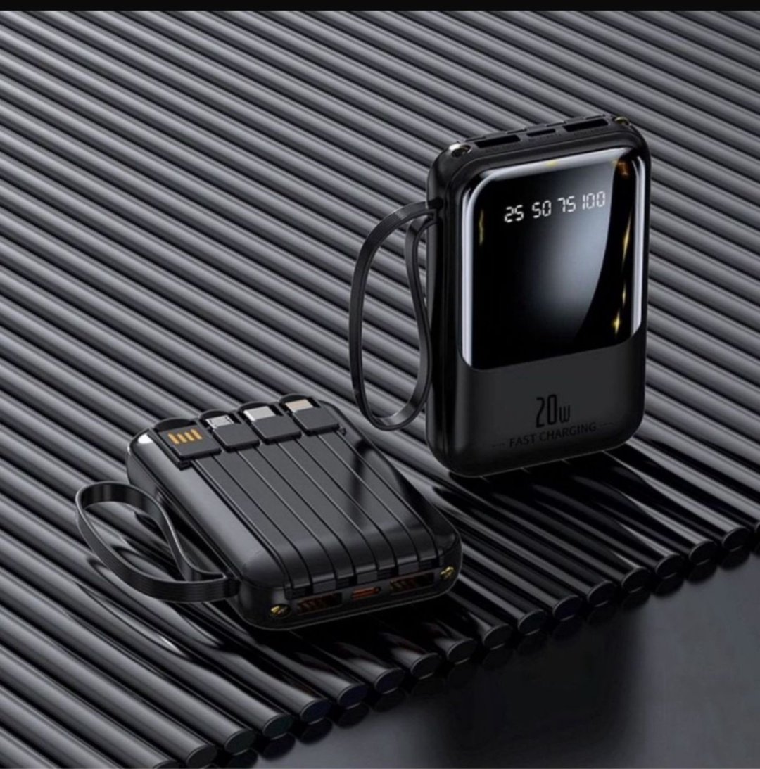 Внешний аккумулятор Power bank 5000 mA 5000 мАч черный