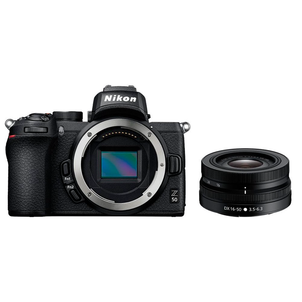 Фотоаппарат Nikon Z50 BK EU KIT 16-50 VR черный купить,NaN