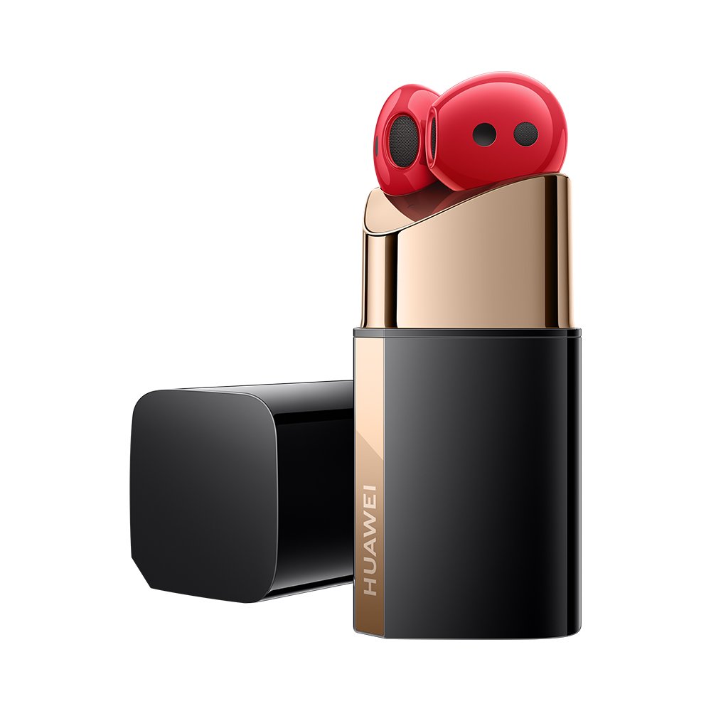 Наушники Huawei FreeBuds Lipstick красные купить,NaN