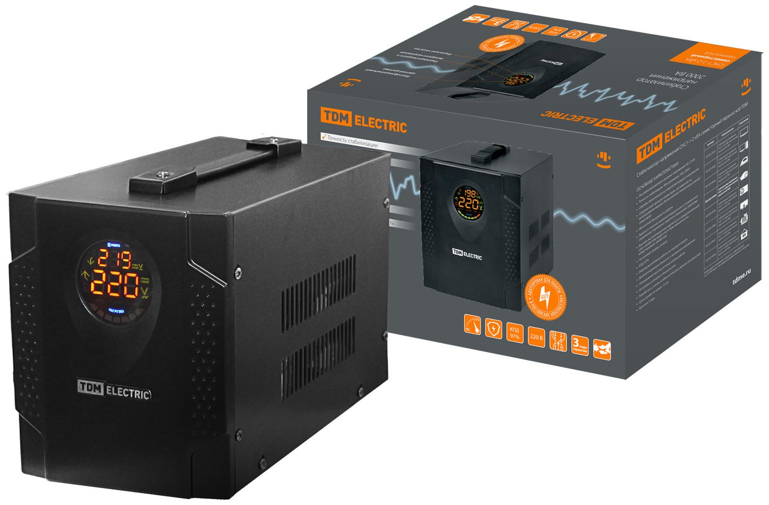 Стабилизатор напряжения TDM ELECTRIC SQ1203-0004