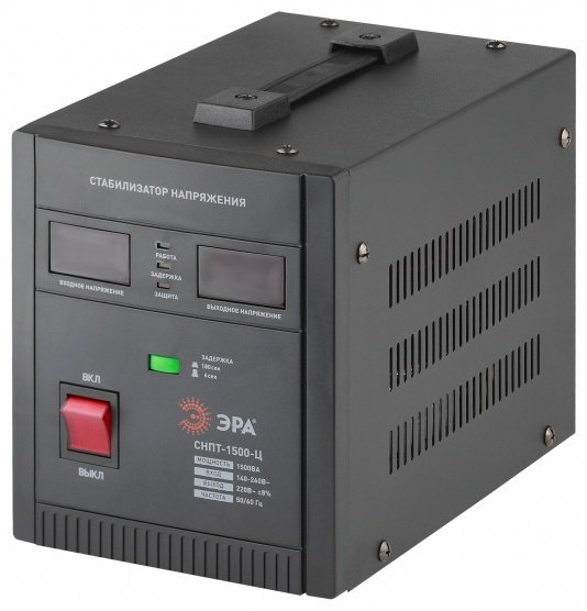 Стабилизатор напряжения Эра СНПТ-1500-Ц
