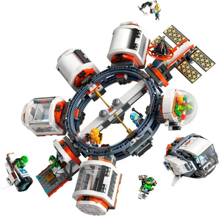 Конструктор LEGO Модульная космическая станция CITY 60433 - ForteMarket Конструктор LEGO Модульная космическая станция CITY 60433 купить,0