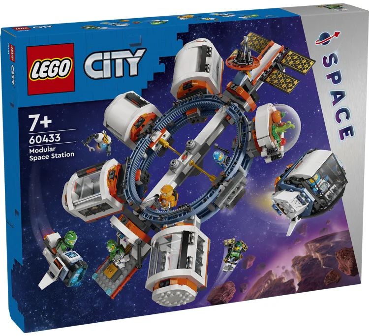 Конструктор LEGO Модульная космическая станция CITY 60433 - ForteMarket Конструктор LEGO Модульная космическая станция CITY 60433 купить,0