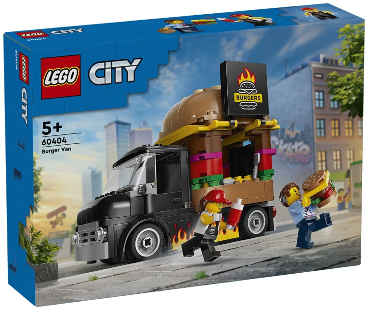 Конструктор LEGO Грузовик-бургер CITY 60404 купить,NaN