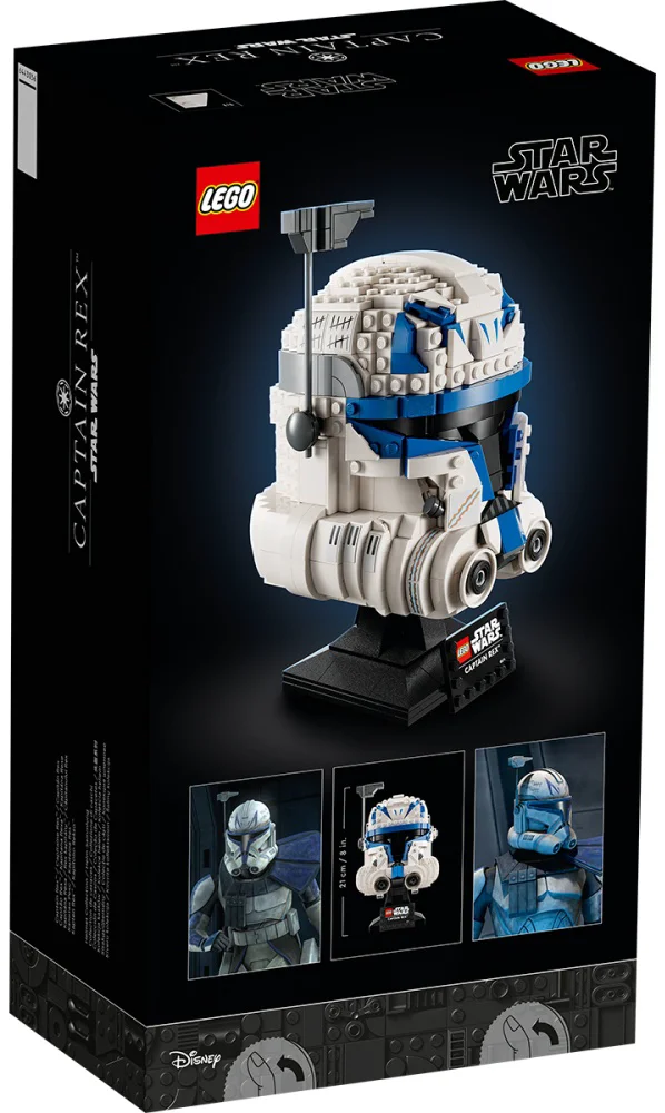 Конструктор LEGO Шлем капитана Рекса 75349