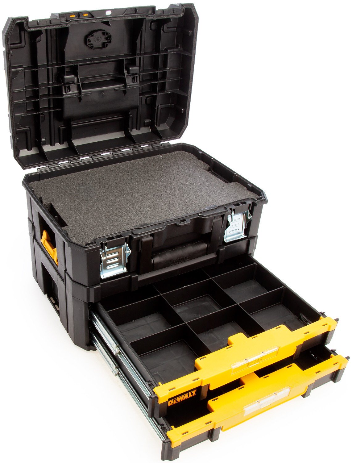 Ящик для инструментов Dewalt DW TSTAK II+IV DWST83395-1 черный