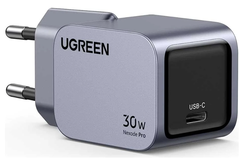 Зарядное устройство Ugreen X703 35006 Nexode Pro 30W GaN Tech Charger USB Type-C серый купить,NaN