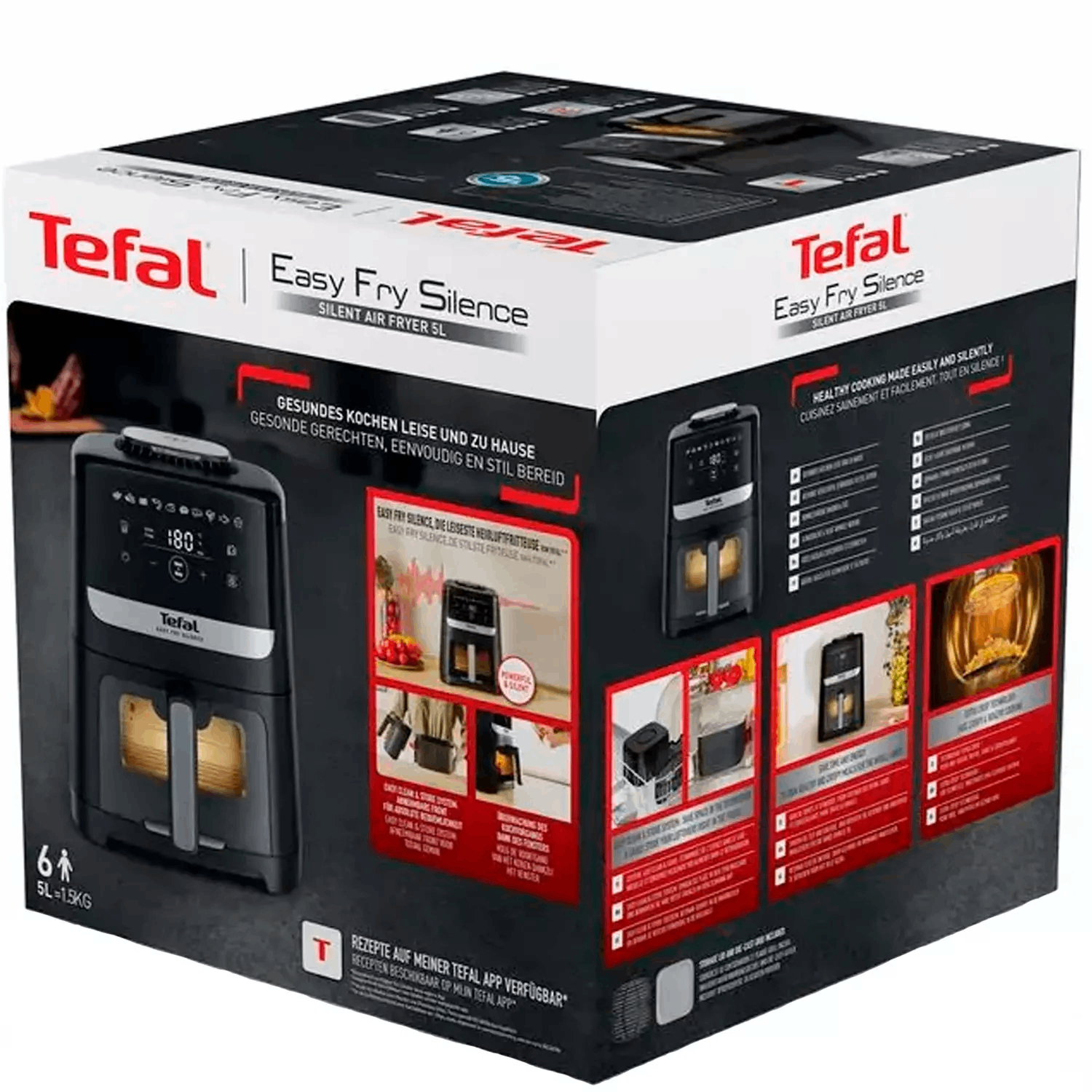 Аэрогриль Tefal EY5568E0 (DS) Black купить,104990