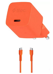 Зарядное устройство TTEC 2SCG20CNT USB Type-C 20 Вт оранжевый