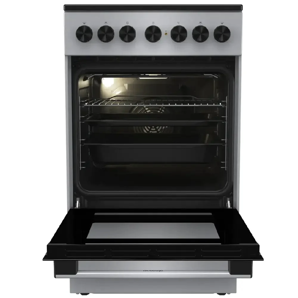 Электрическая плита Gorenje GEC5B60SG серая