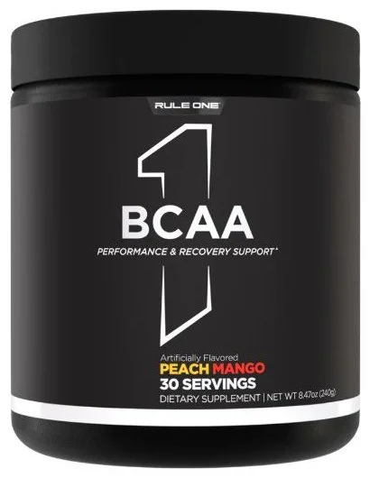 BCAA Rule 1 R1 BCAAs персик 240гр купить,NaN