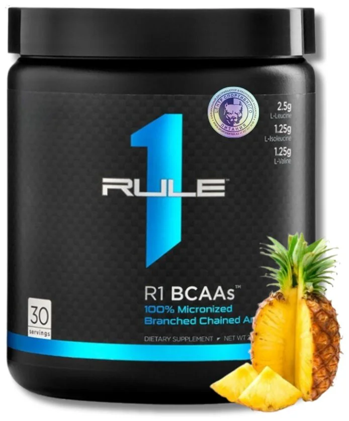 BCAA Rule 1 R1 BCAAs ананас 213гр купить,NaN