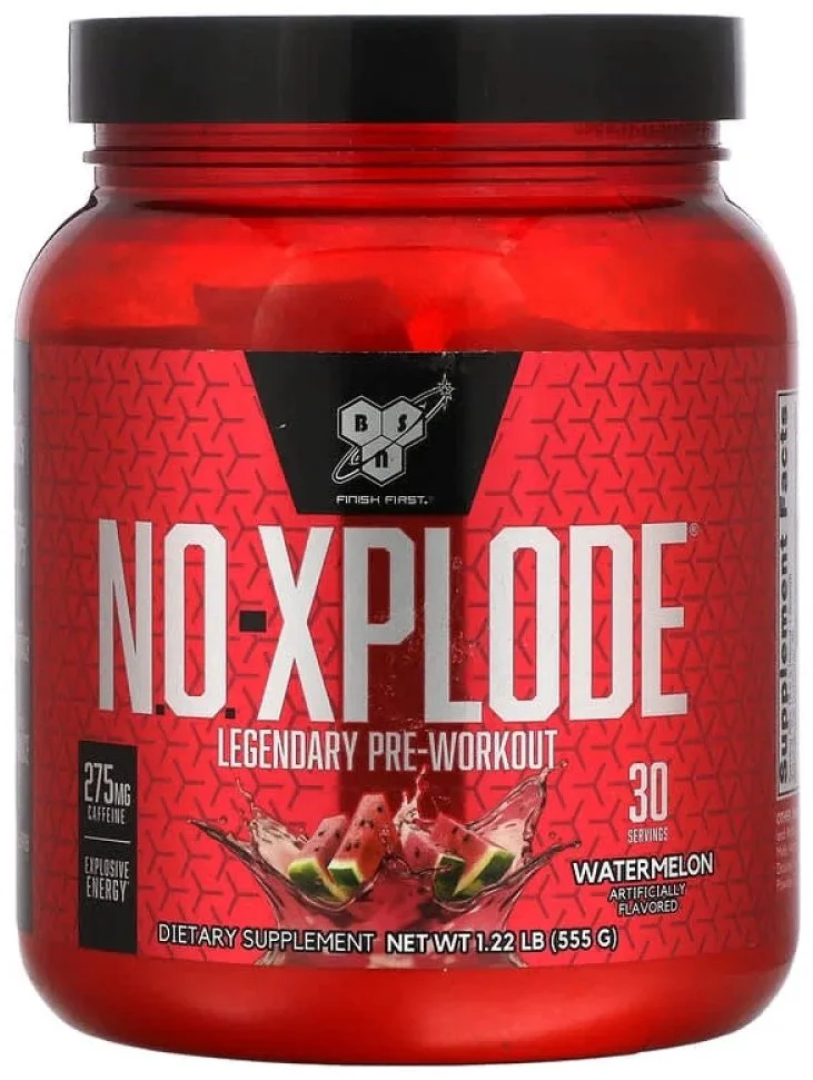 Энергетик BSN N.O. Xplode 3.0 1.22lbs арбуз 555гр купить,NaN