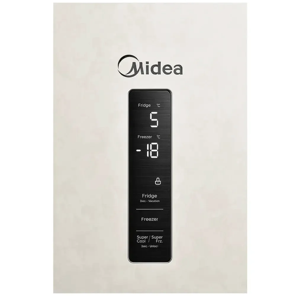 Холодильник Midea MDRB 472MGF33OM бежевый
