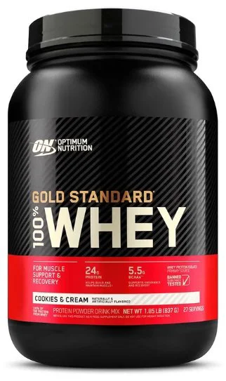 Протеин Optimum Nutrition GOLD STANDARD 100% WHEY печенье 837g купить,NaN