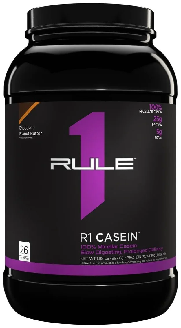 Протеин Rule 1 R1 Casein Protein шоколад 897g купить,NaN