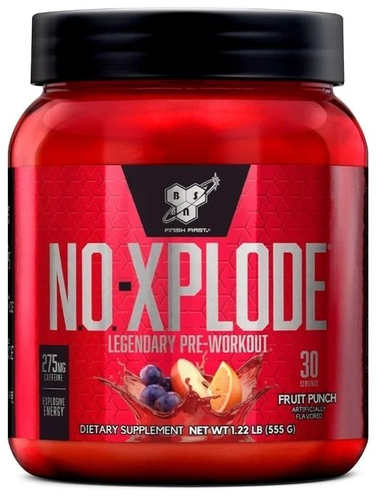 Энергетик BSN No-Xplode фруктовый пунш 555гр купить,NaN