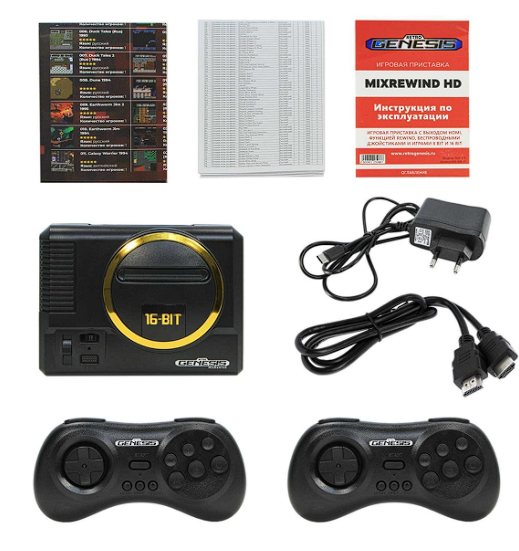Игровая приставка Retro Genesis MixRewind HD черный