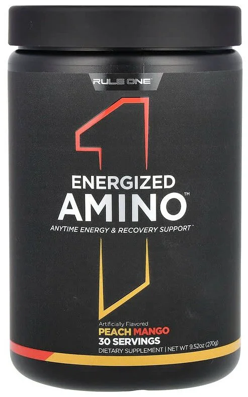 Аминокислотный комплекс Rule 1 R1 Energized Amino персик, манго 270 G купить,NaN
