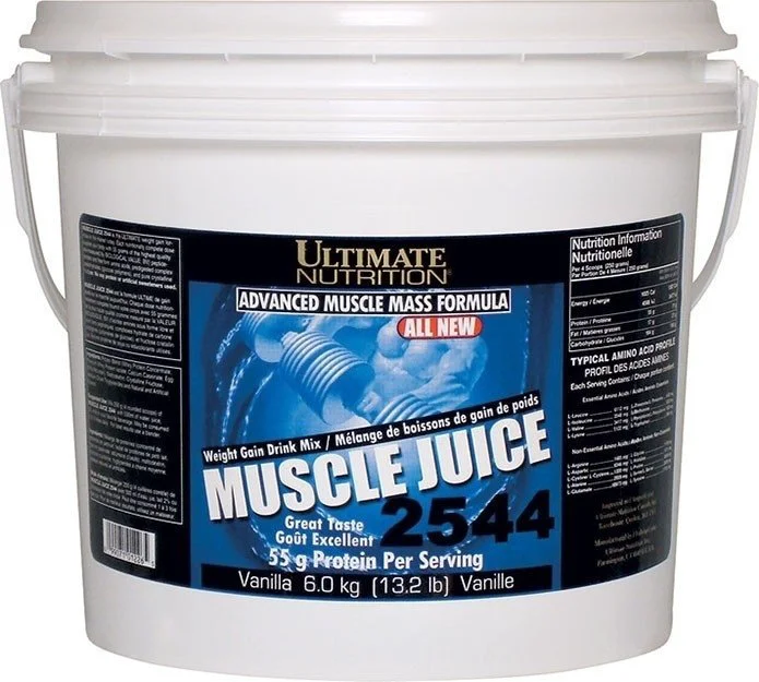 Гейнер Ultimate Muscle Juice 2544 шоколад 6000 г купить,NaN