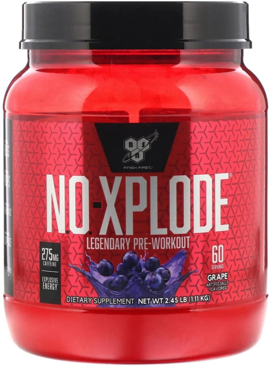 Энергетик BSN No-Xplode 2.45lb виноград 1110гр купить,NaN