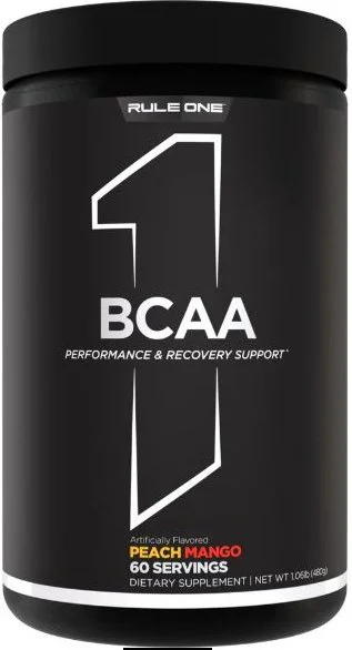 BCAA Rule 1 R1 BCAAs персик 480гр купить,NaN