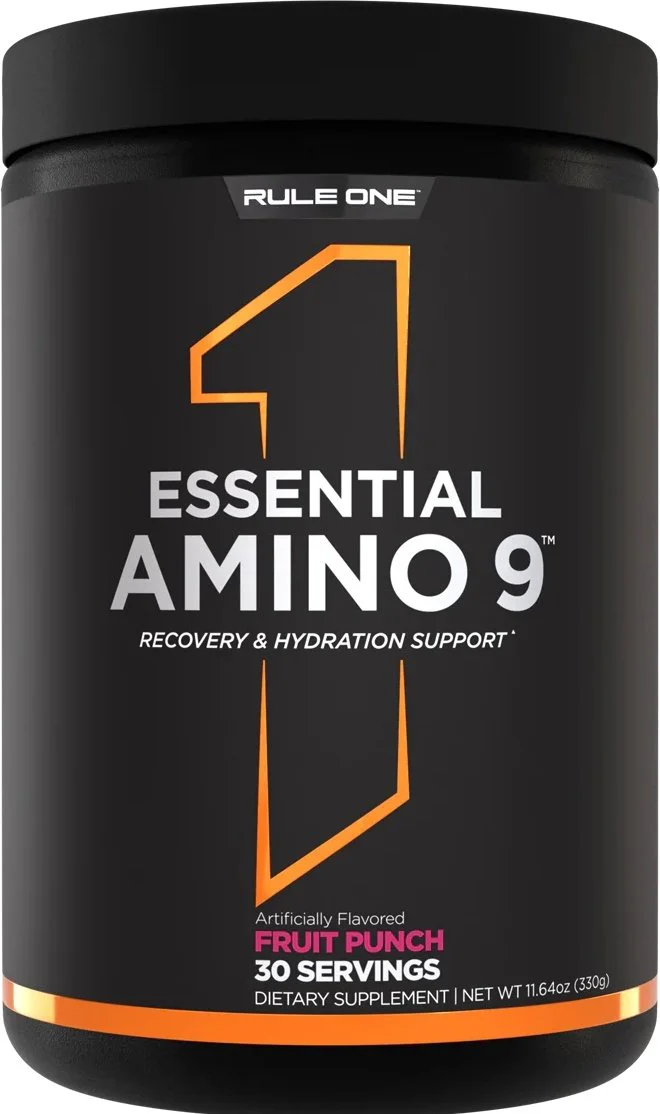 Аминокислотный комплекс Rule 1 R1 Essential Amino 9 фруктовый пунш 330g купить,NaN